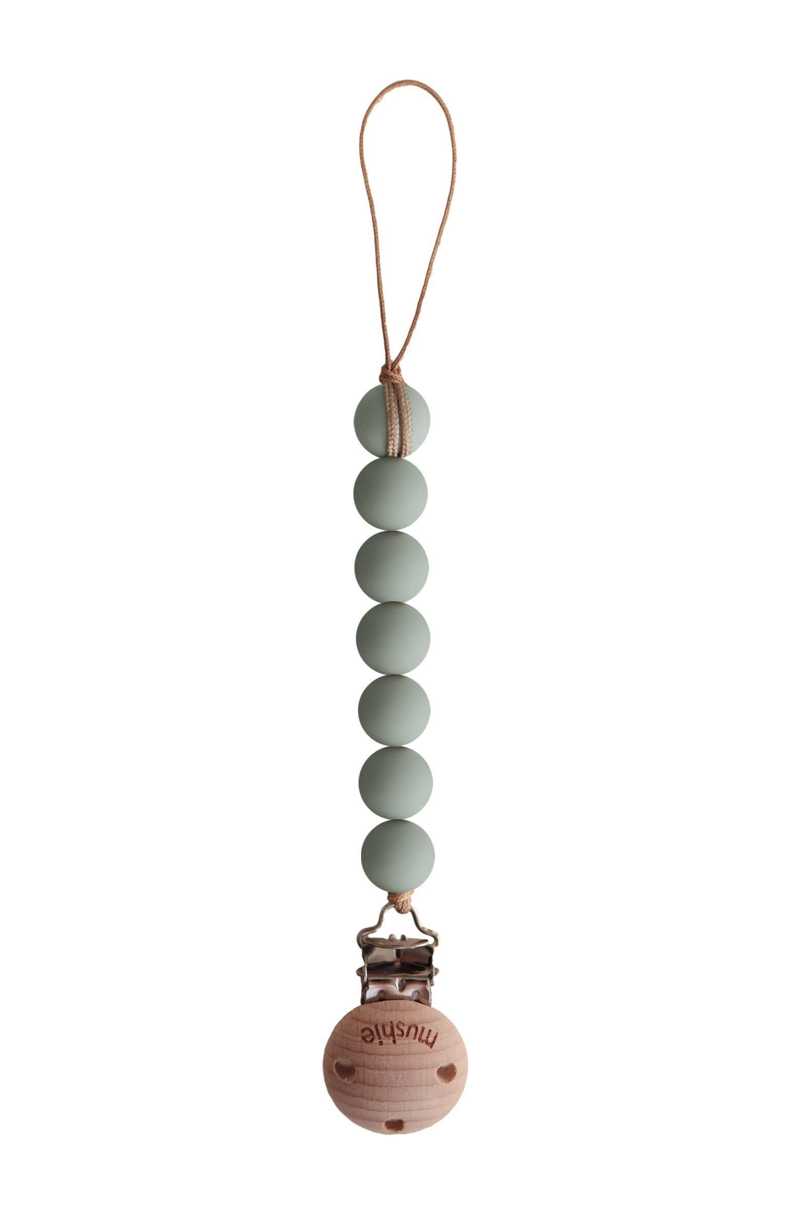 Halo Sage pacifier chain | Mushie