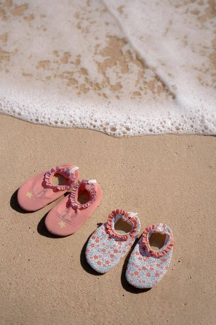 Bathing Shoes Sunny Flowers Rouge – Bathing Shoes for Children