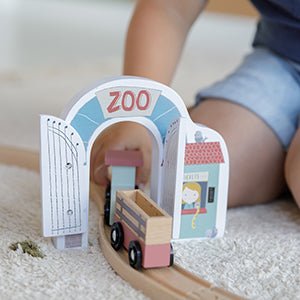 Wooden Railway Zoo Expansion Set | Smacking Buffer