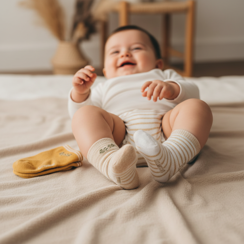 Lot de 3 paires de chaussettes bébé taille 62 à 74