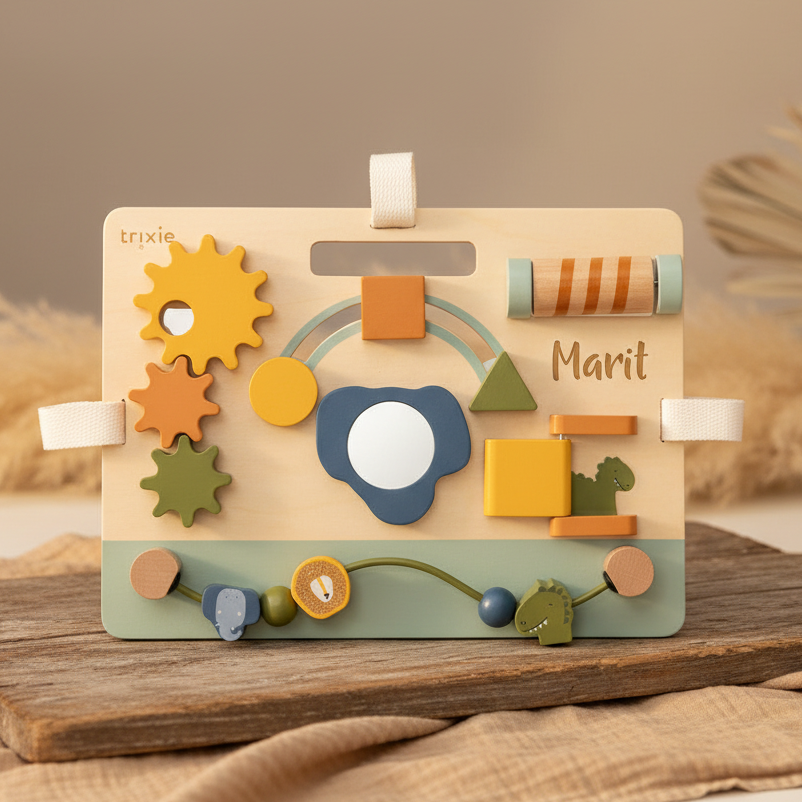 Wooden activity board - Woman Elephant | Trixie