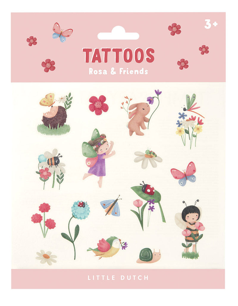 Kids Tattoos Pink & Friends – Temporary Tattoos for Kids