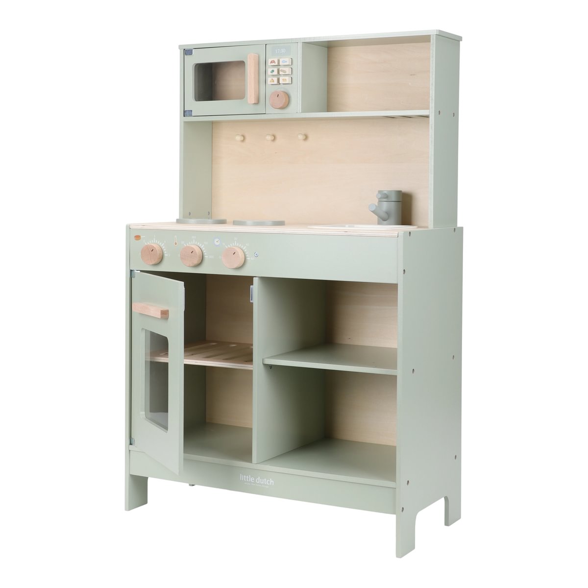 Personalized wooden play kitchen with name – a special gift