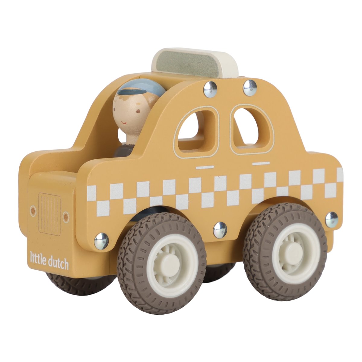 Wooden Taxi for Children – Playful Fun for Little Explorers