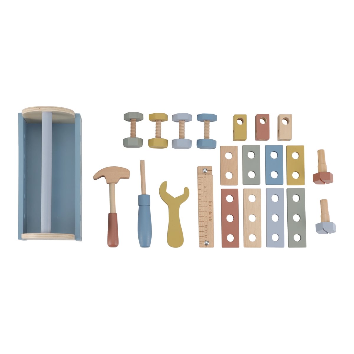 Wooden Tool Box for Children | Schmatzepuffer
