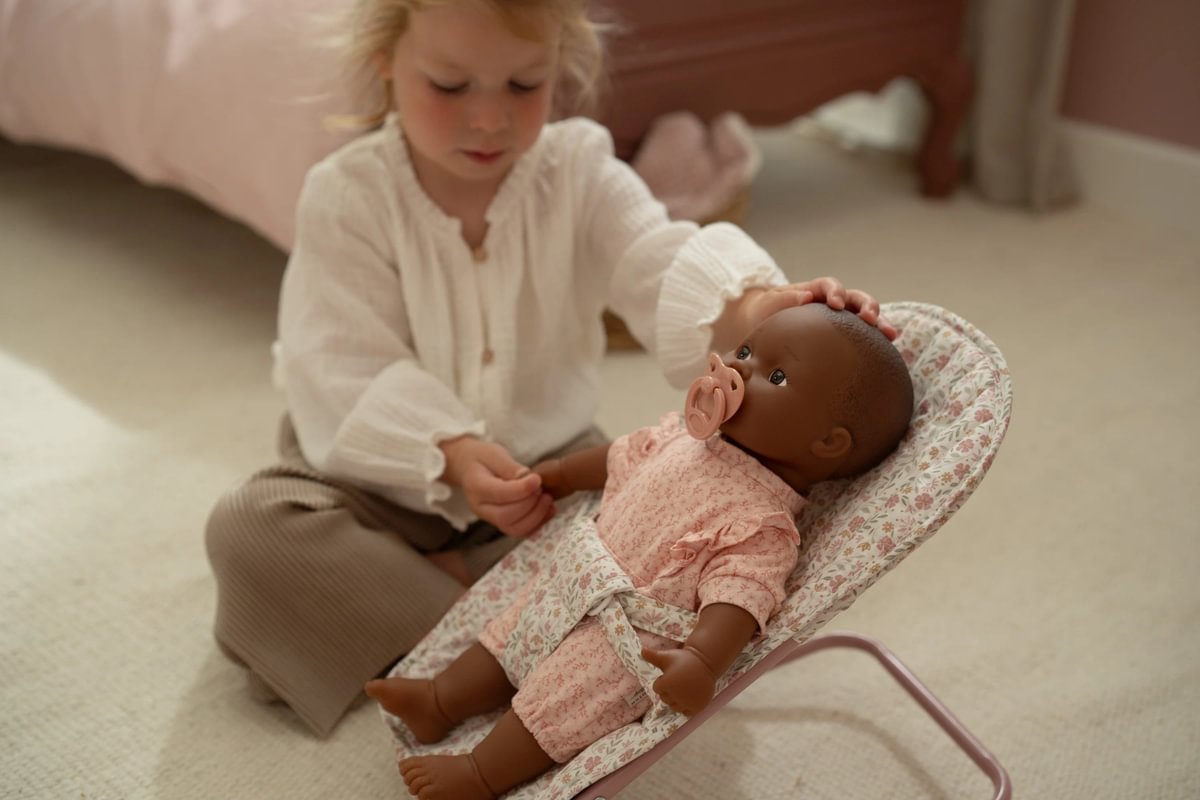 Doll Rocker Soft Flowers