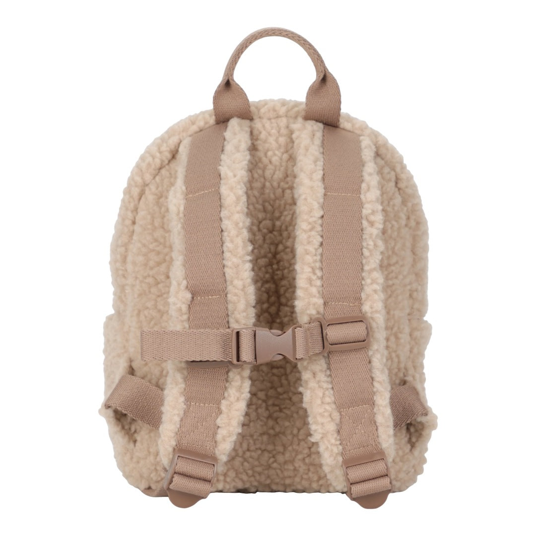 Teddy backpack taupe