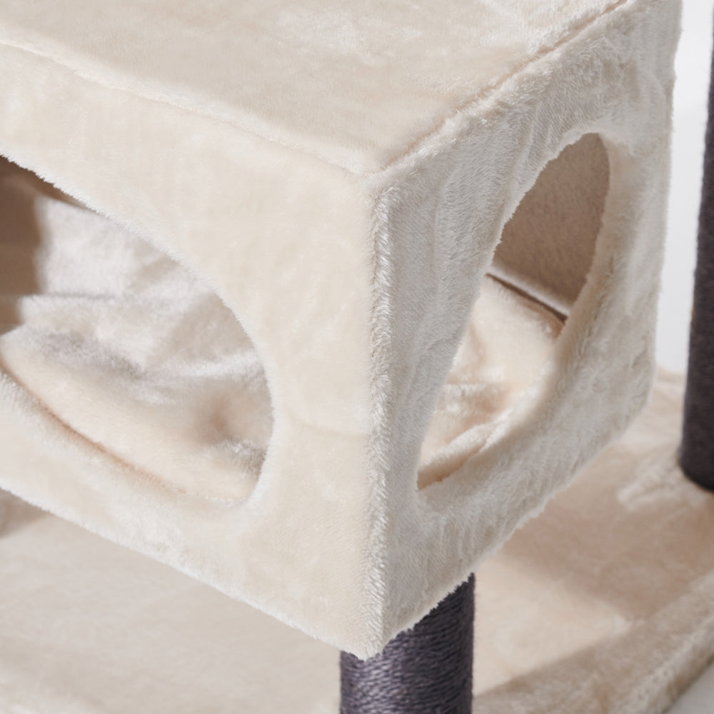 Nobby Kratzbaum Corlu Cream 171 cm – Liegeflächen und Höhlen