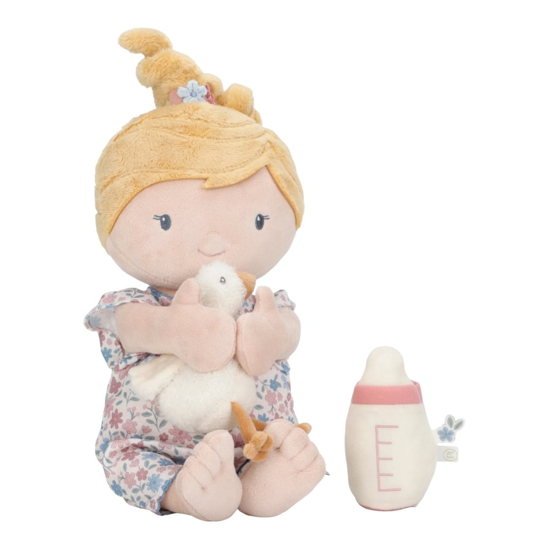 Personalized Cuddly Doll Baby Julia with Name - Gift for Birth | Schmatzepuffer®