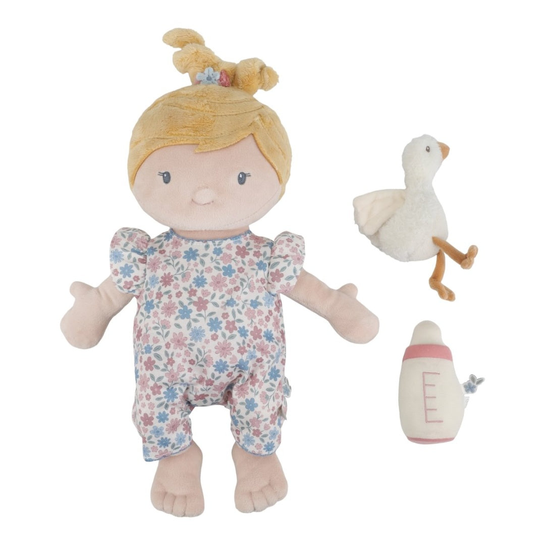 Personalized Cuddly Doll Baby Julia with Name - Gift for Birth | Schmatzepuffer®