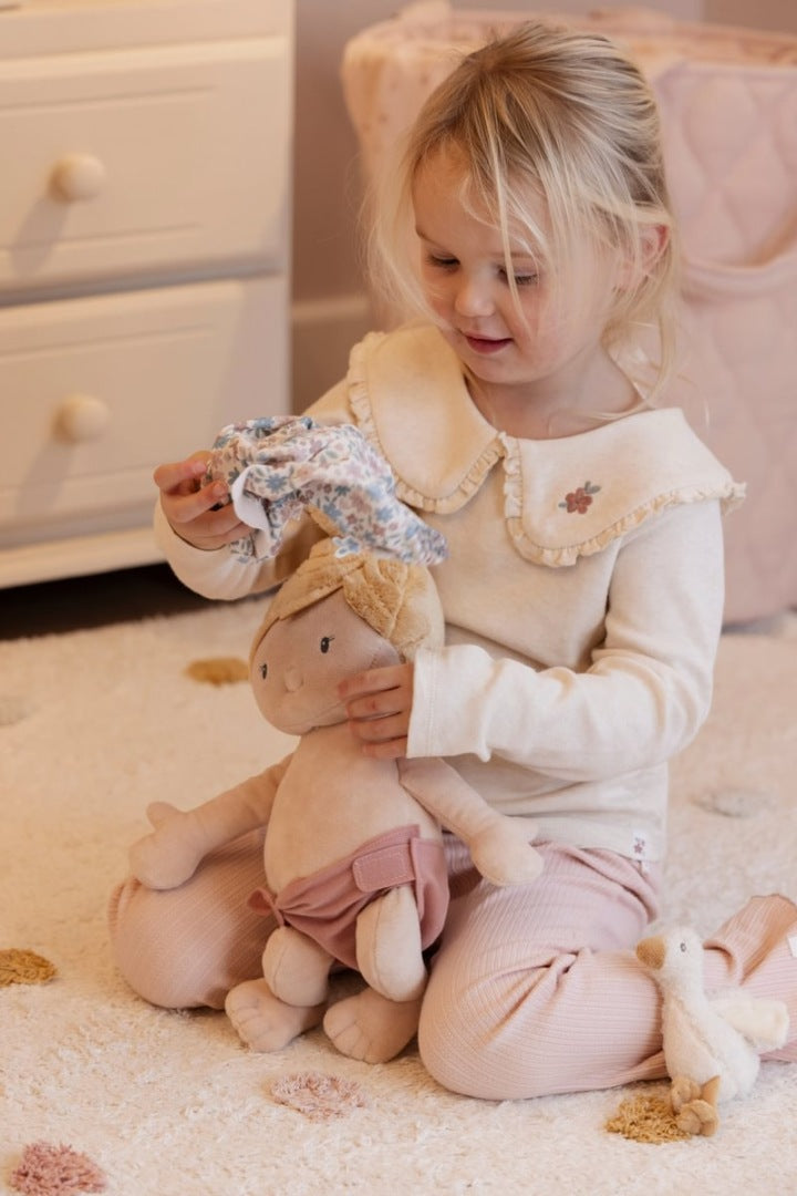 Personalized Cuddly Doll Baby Julia with Name - Gift for Birth | Schmatzepuffer®