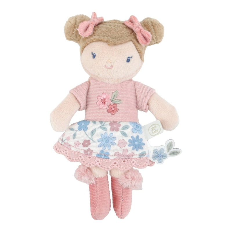 Pink cuddly doll 10 cm | Little Dutch
