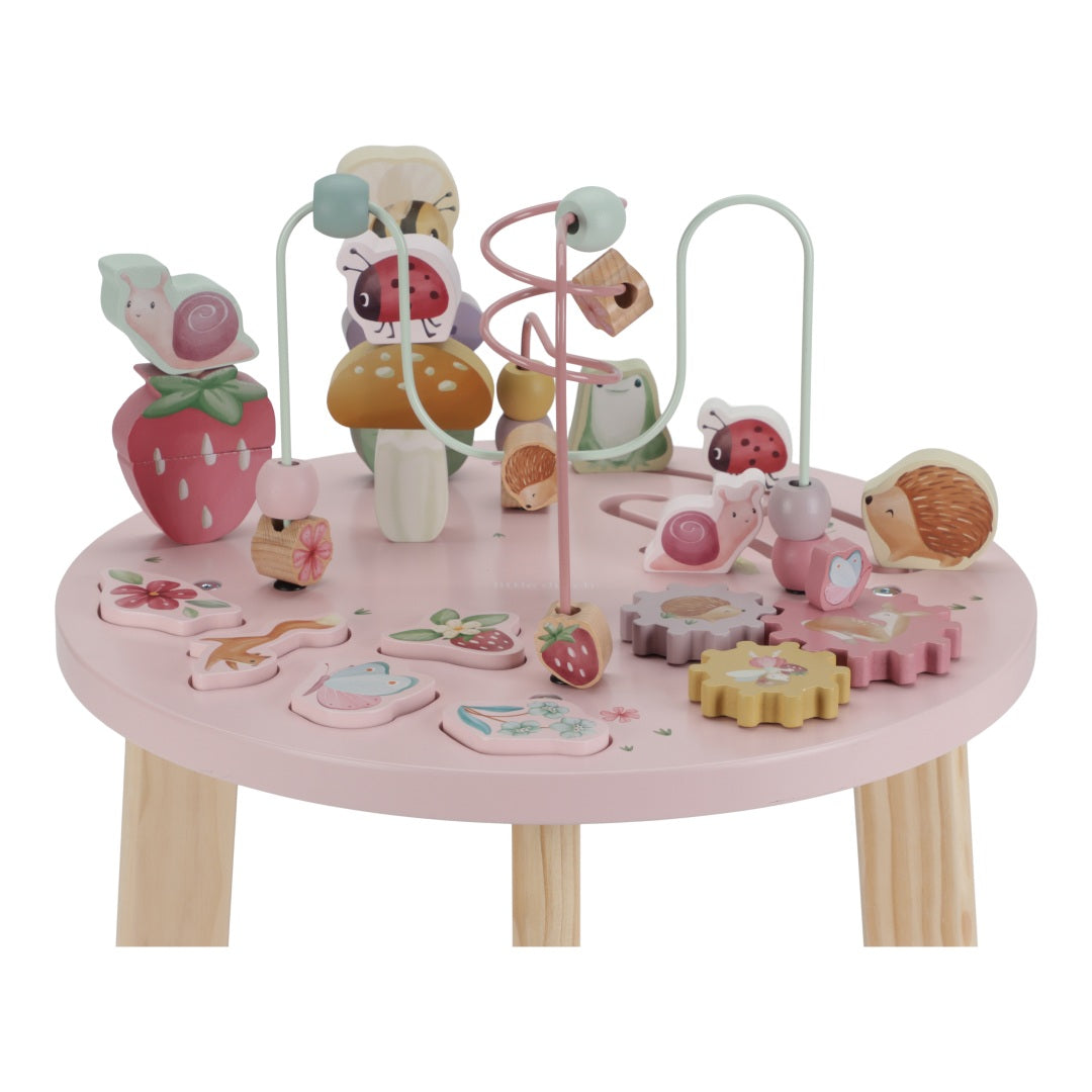 Table d'activités Jardin de fées