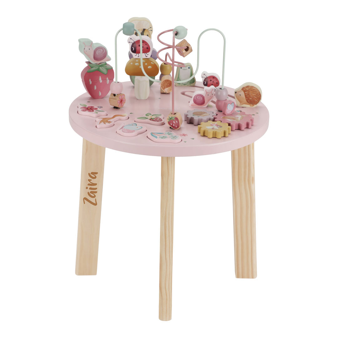 Table d'activités Jardin de fées
