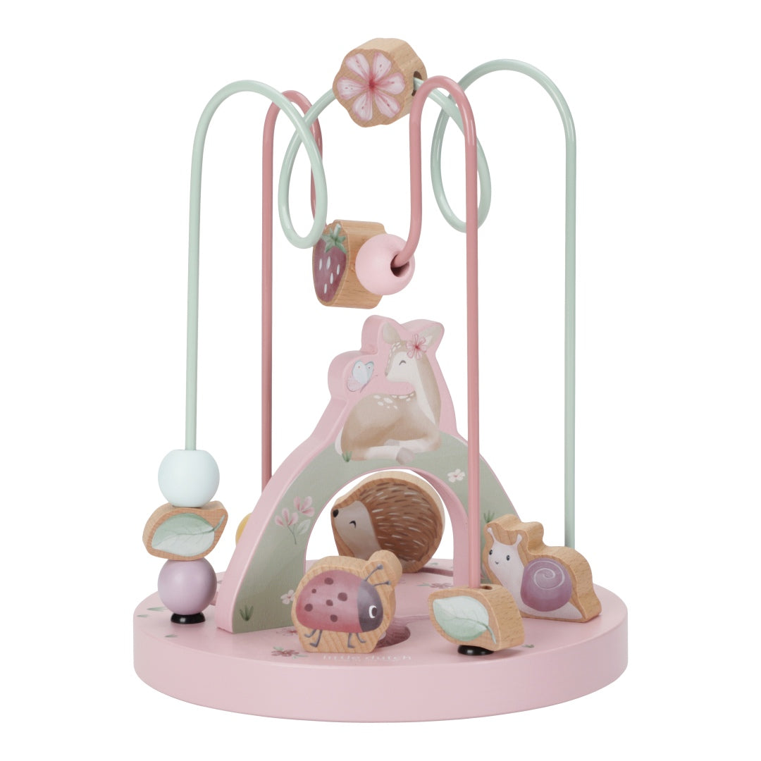Spirale d'activités Fairy Garden – Jouet d'éveil pour bébés | Cadeau de naissance