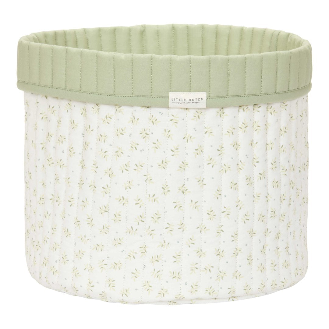 Large storage basket - Blueberry Leaves | Little Dutch
