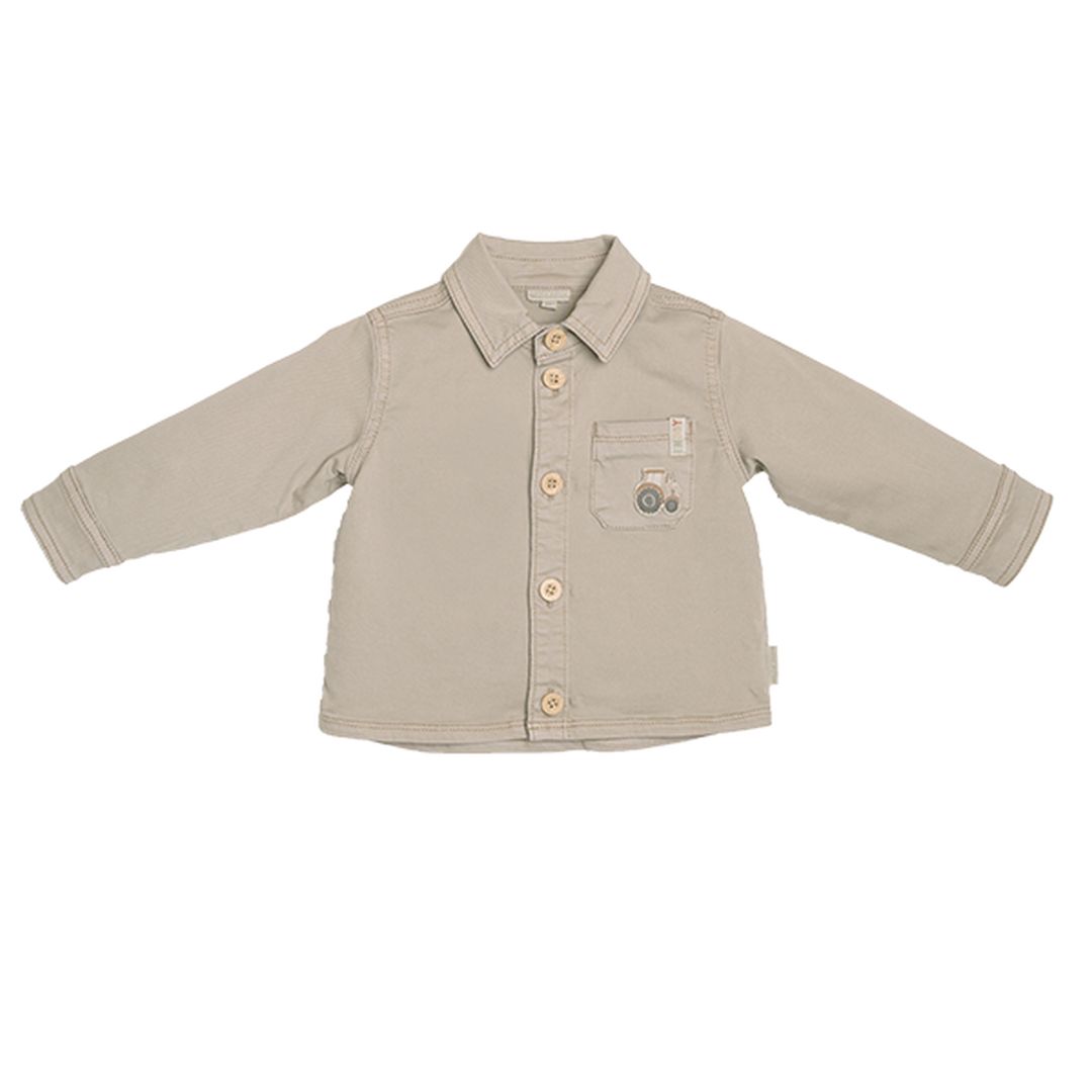 Beige Overshirt – Kids' Shirt for Everyday & Special Occasions