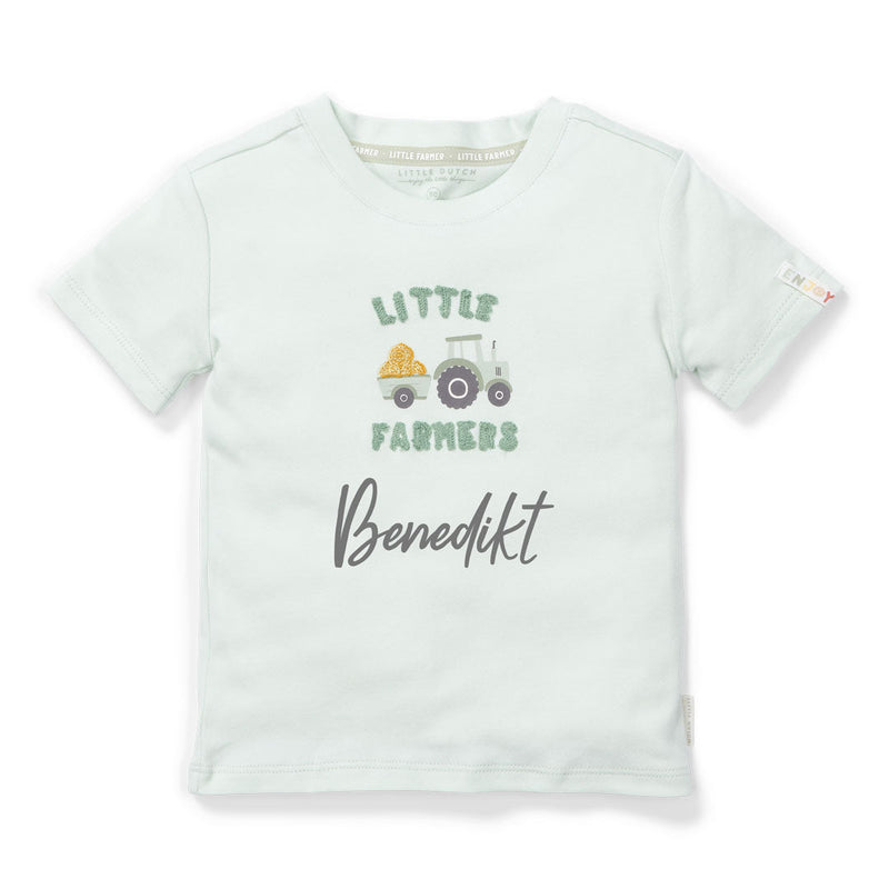T-shirt short sleeve Farm Green | Little Dutch