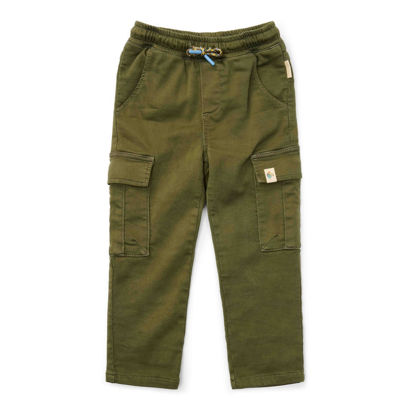 Cargo Jogginghose Dark Green für Kinder
