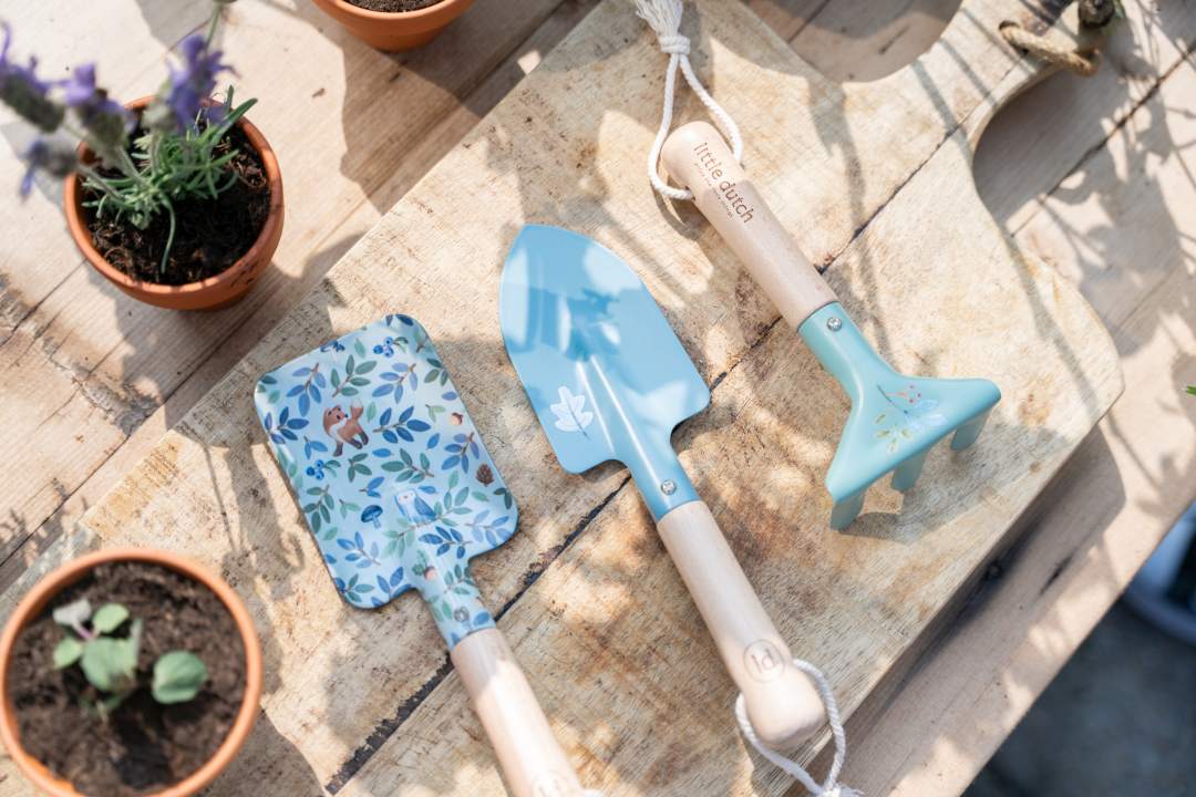 Kit d'outils de jardinage pour enfants Les amis de la forêt