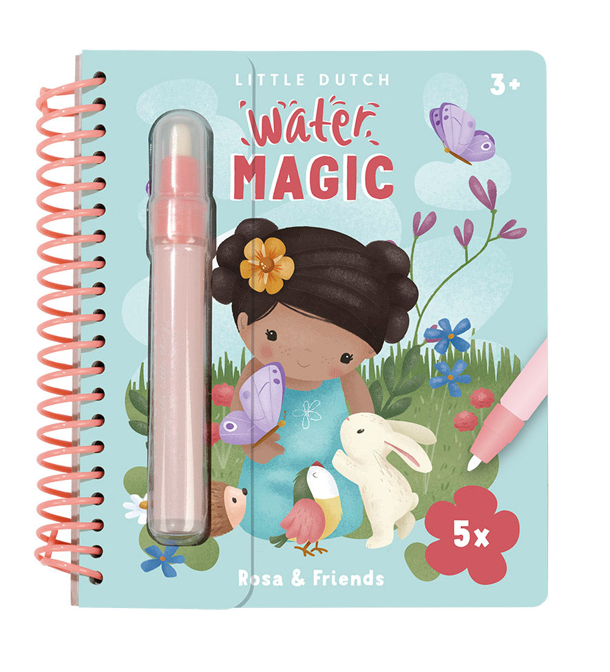 Water coloring book Rosa & Friends | Little Dutch