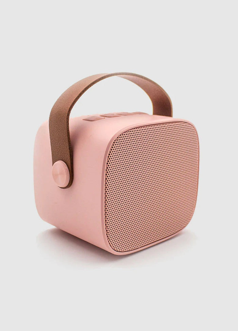 Karaoke Set - Bluetooth Speaker & Microphone Rose | Lalarma