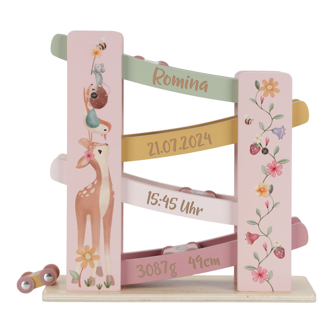 Personalized Marble Run for Birth - Magical Gift with Name