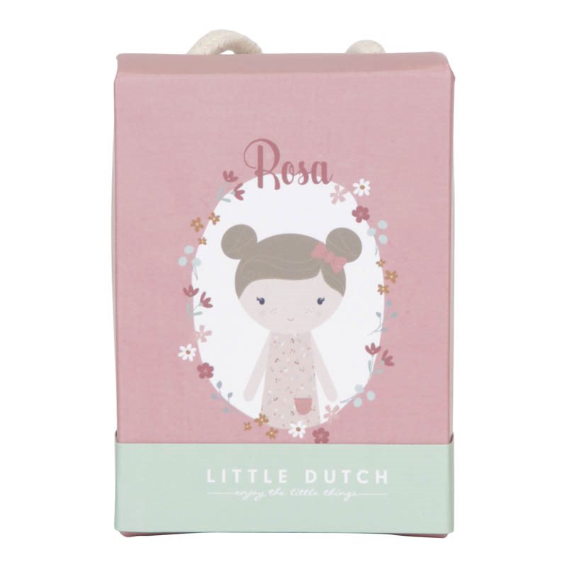 Pink cuddly doll, 10 cm