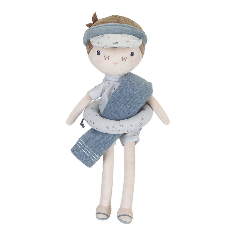 Poupée en tissu Jim Édition Été – Poupée douce pour enfants
