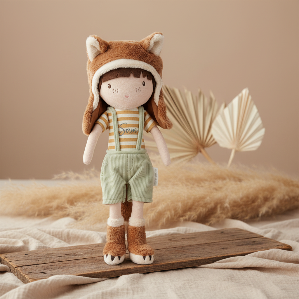 Forest Friend Sam cuddly doll