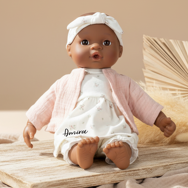 Puppe Noa 7-teiliges-Set personalisiert