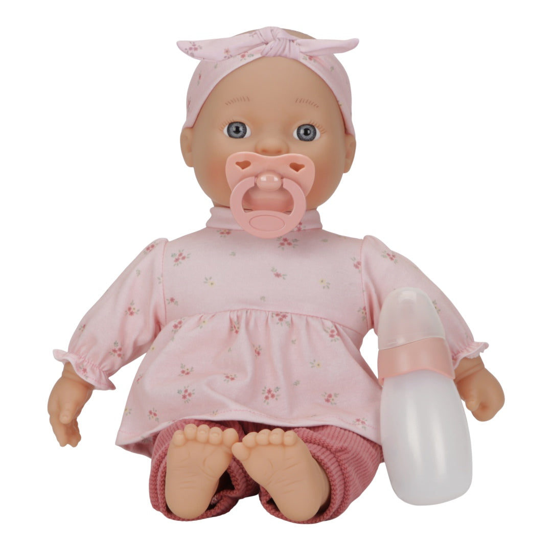 Personalized Baby Doll Lily with Name & Accessories | Gift for Children