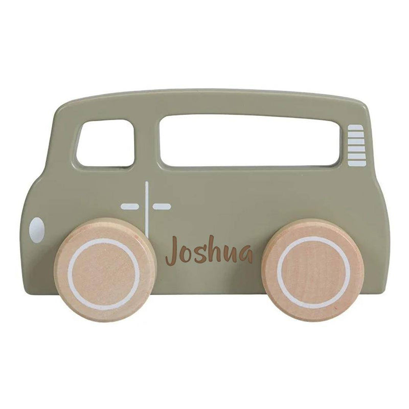Wooden bus Olive