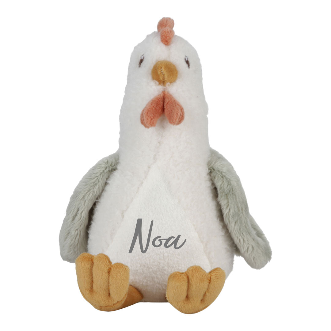 Stuffed Chicken Little Farm 17 cm