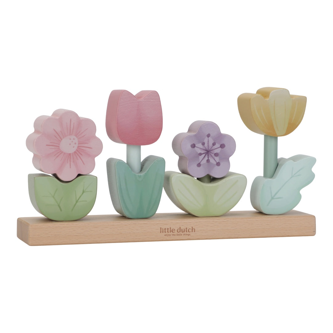 Stackable Flowers Fairy Garden "For Birth"