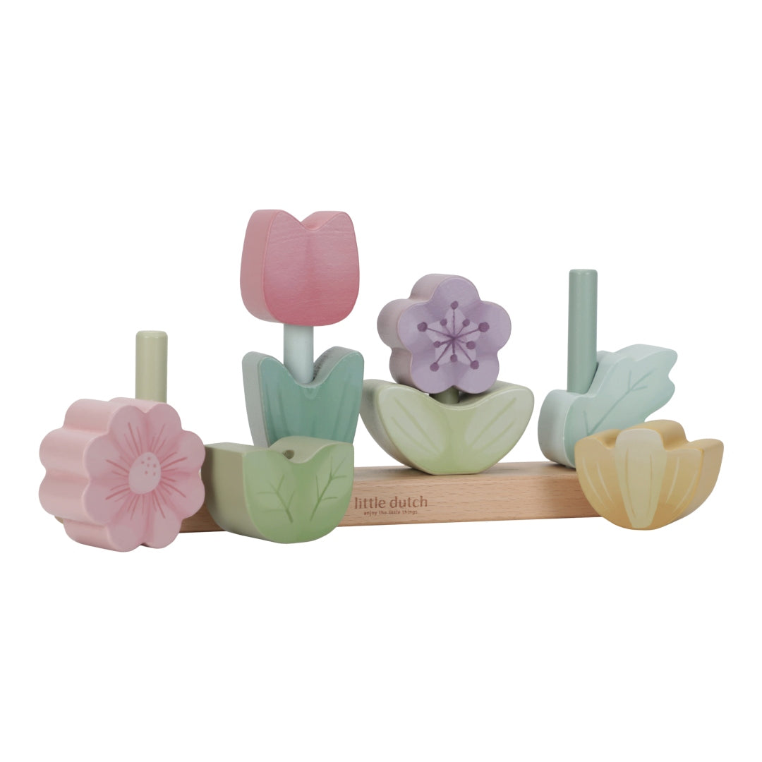 Stackable Flowers Fairy Garden "For Birth"