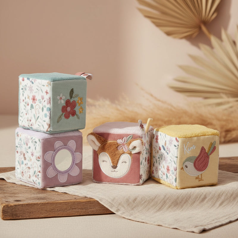 Fabric Cube Set Fairy Garden