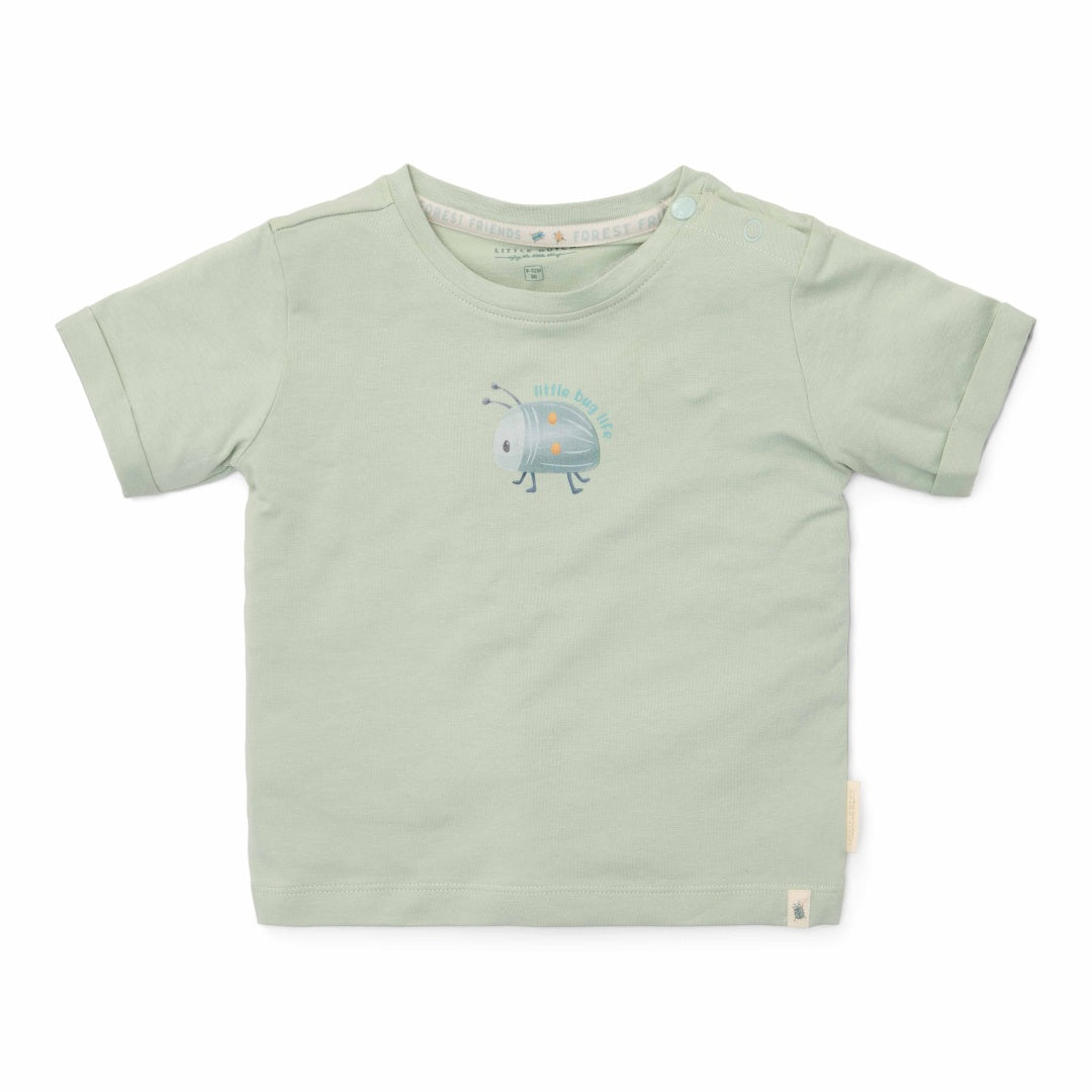 T-Shirt Forest Green | Little Dutch