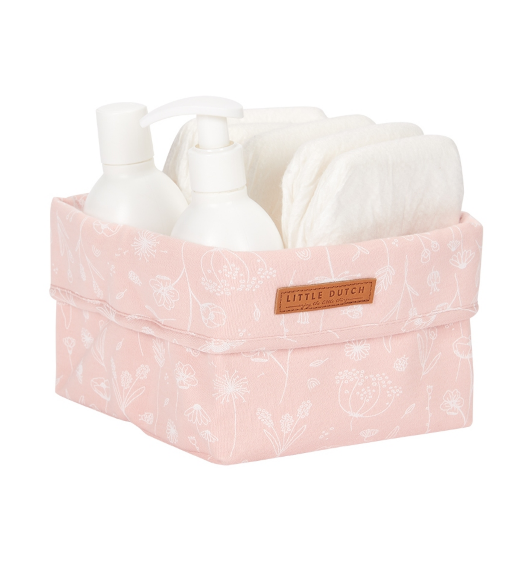 Petit panier d'allaitement Fleurs sauvages Rose | Little Dutch