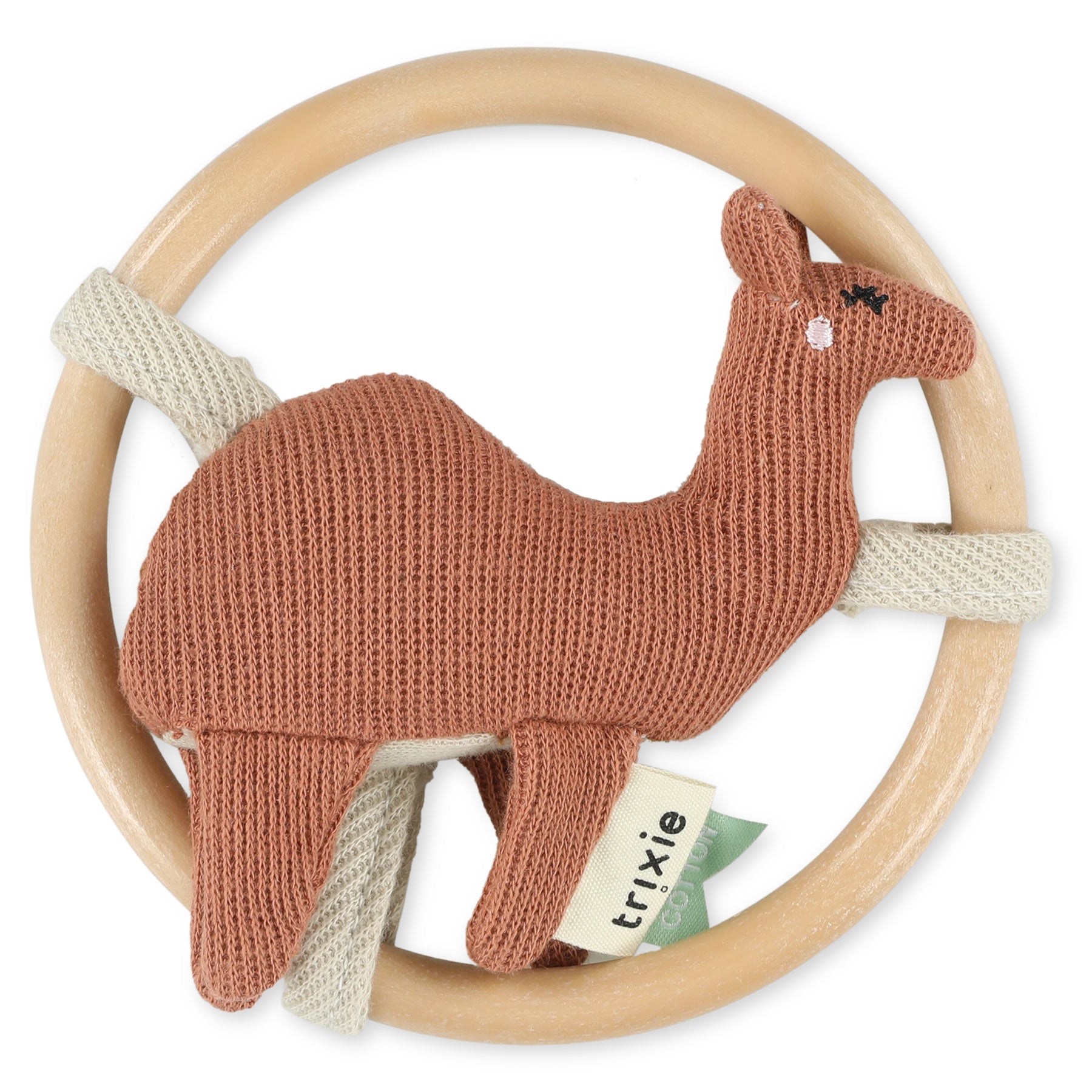 Ring Rattle - Camel | Trixie