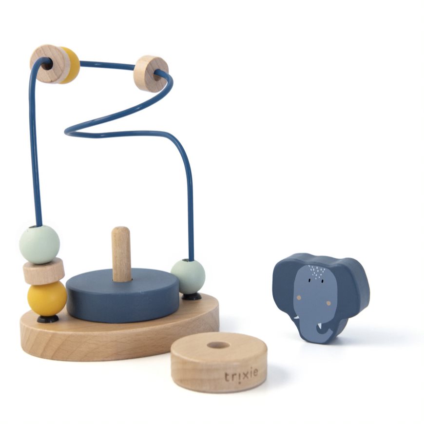 Wooden Motor Skills Loop - Elephant Woman | Trixie
