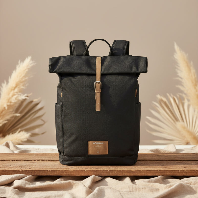 Sac à dos à langer - Sac à dos à roulettes, bleu denim (édition limitée) | Lässig