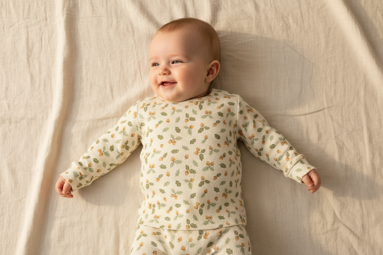 Two-piece pajamas Acorns & Leaves - Nightwear | Little Dutch