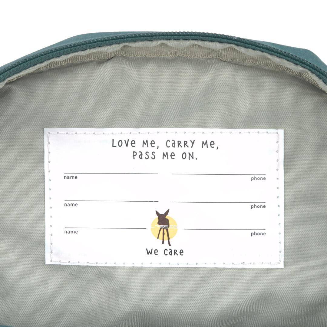 Kindergarten Backpack Mini - Little Gang, Dark Green | Lässig