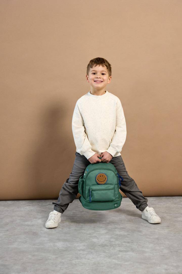 Kindergarten Backpack Mini - Little Gang, Dark Green | Lässig