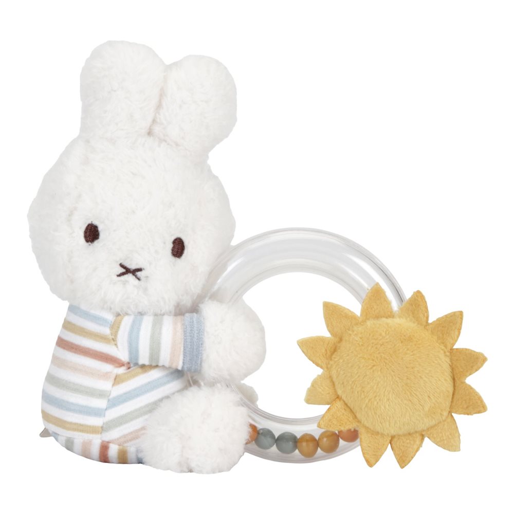 Rassel-Greifling Hase Vintage Sunny Stripes x Miffy