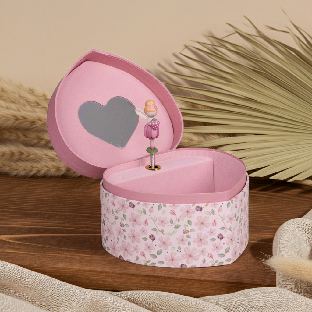 Boîte à bijoux musicale Fairy Garden | Cadeau pour enfants