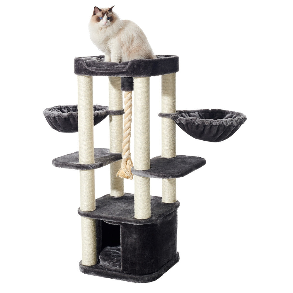 Nobby Kratzbaum Mugla Dunkelgrau 121 cm – Produktansicht 2