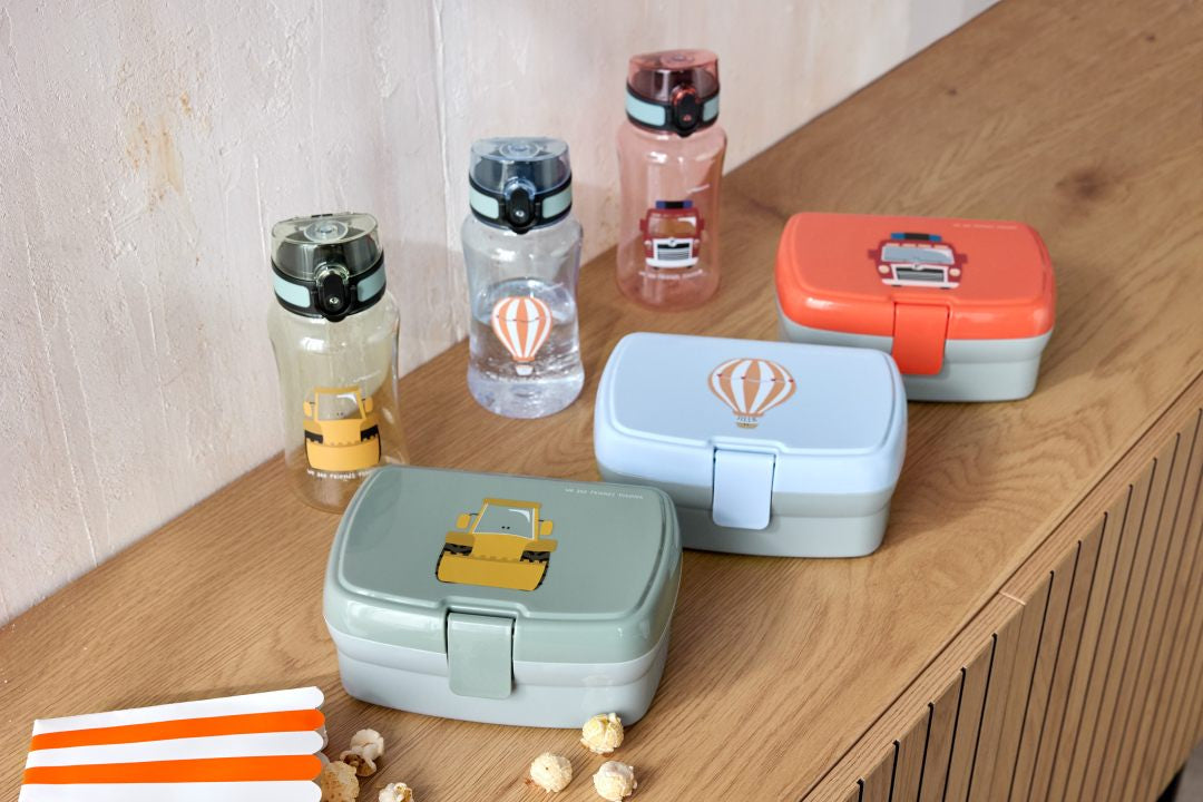 Set de pause bouteille et boîte à goûter Tiny Drivers - Ballon | Lässig