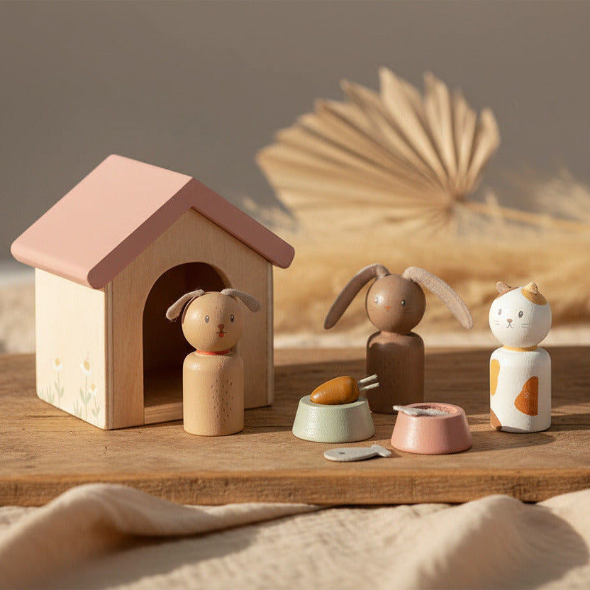 Maison de poupée - Set d'extension Animaux de compagnie
